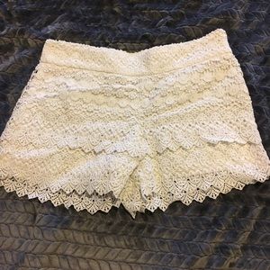 LOFT high-waisted shorts
